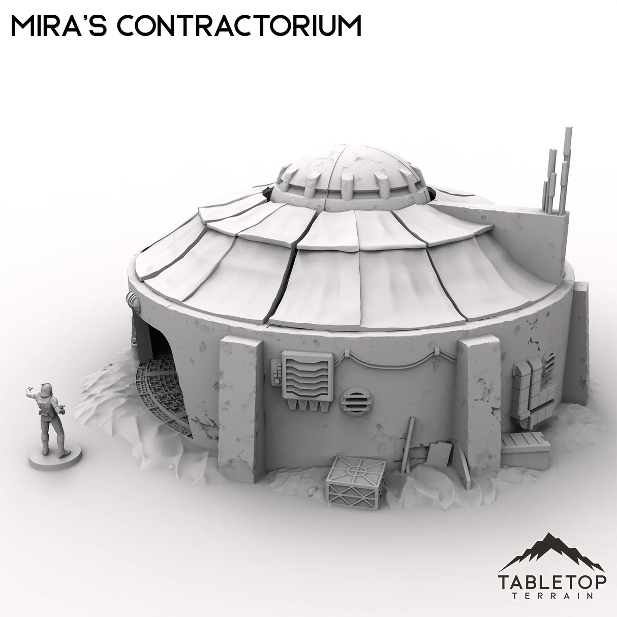 Tabletop Terrain Building Mira's Contractorium