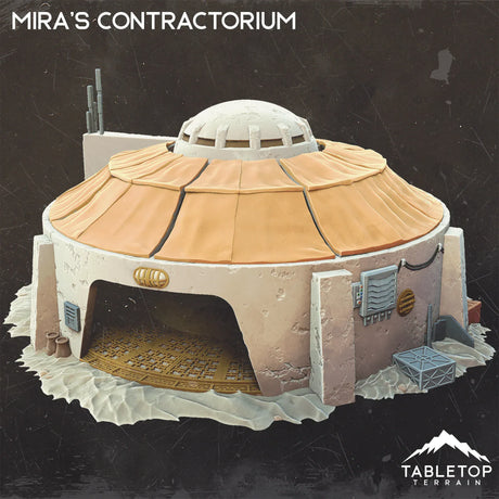 Tabletop Terrain Building Mira's Contractorium