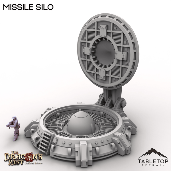 Tabletop Terrain Building Missile Silo