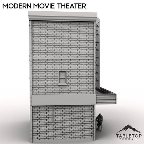Tabletop Terrain Building Modern Movie Theater