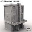 Tabletop Terrain Building Modern Movie Theater