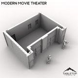 Tabletop Terrain Building Modern Movie Theater