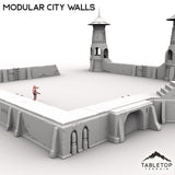 Tabletop Terrain Building Modular City Walls