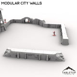 Tabletop Terrain Building Modular City Walls