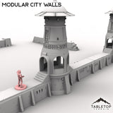 Tabletop Terrain Building Modular City Walls