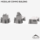 Tabletop Terrain Building Modular Commo Building - Imperial Base Builder