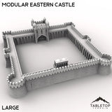 Tabletop Terrain Building Modular Eastern Castle