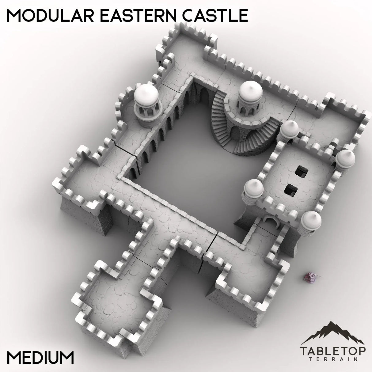 Tabletop Terrain Building Modular Eastern Castle