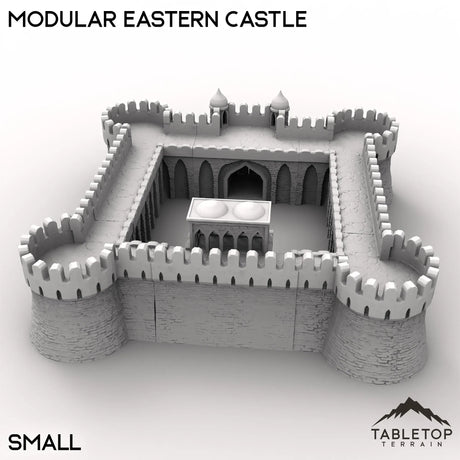Tabletop Terrain Building Modular Eastern Castle