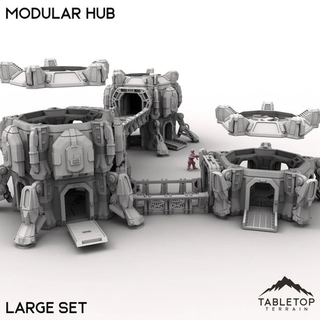 Tabletop Terrain Building Modular Hub