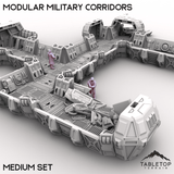 Tabletop Terrain Building Modular Military Corridors