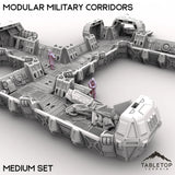 Tabletop Terrain Building Modular Military Corridors