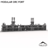 Tabletop Terrain Building Modular Orc Fort