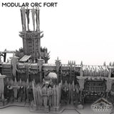 Tabletop Terrain Building Modular Orc Fort