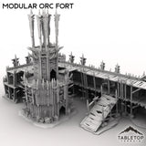 Tabletop Terrain Building Modular Orc Fort