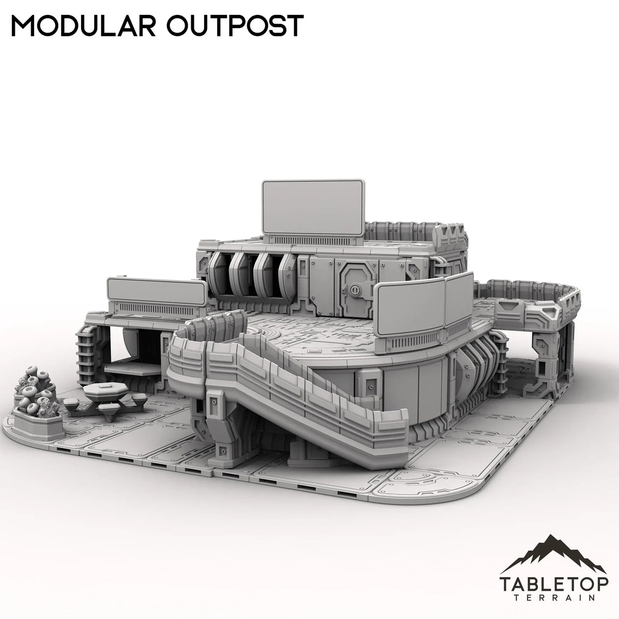 Tabletop Terrain Building Modular Outpost