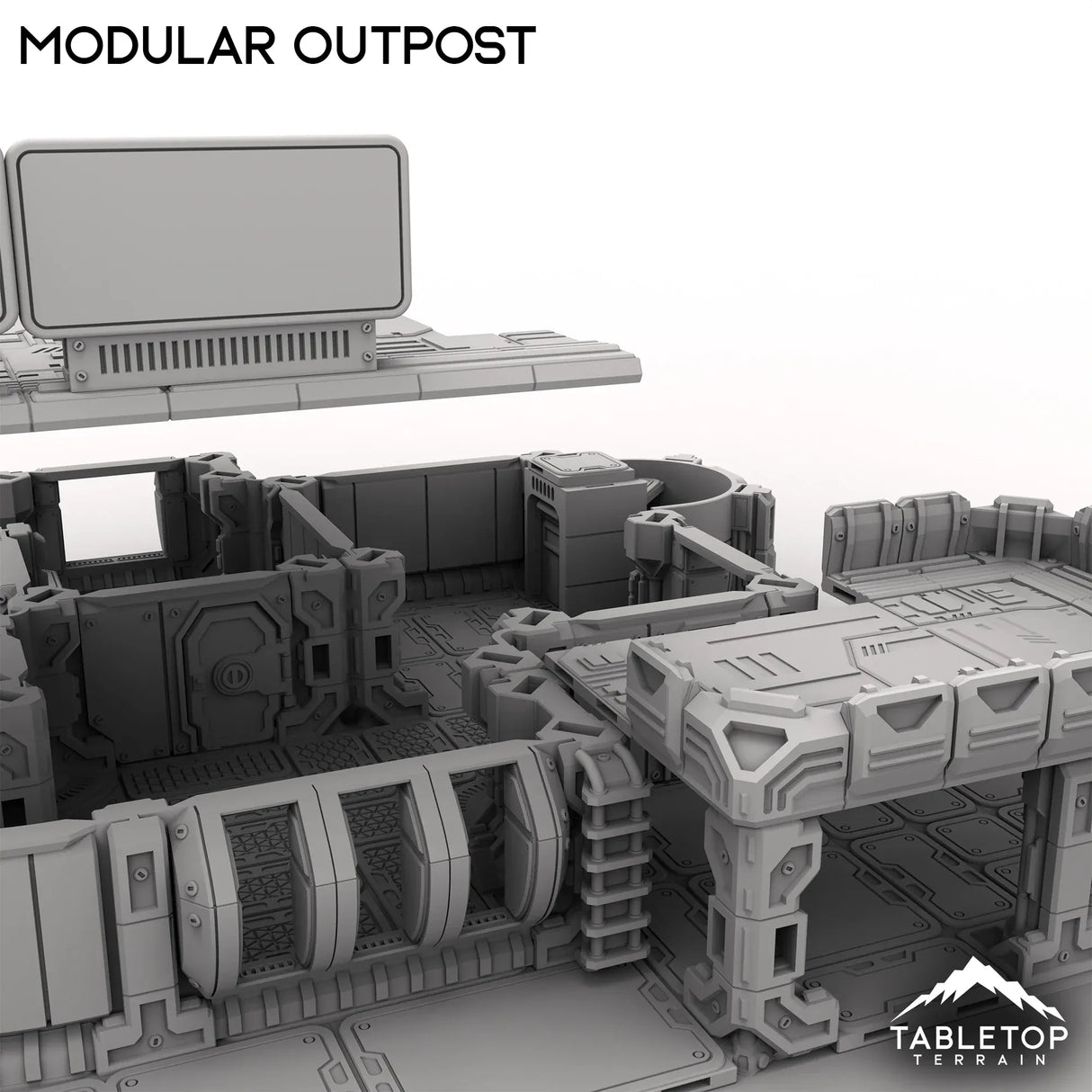 Tabletop Terrain Building Modular Outpost