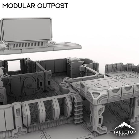 Tabletop Terrain Building Modular Outpost
