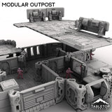 Tabletop Terrain Building Modular Outpost
