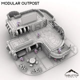 Tabletop Terrain Building Modular Outpost