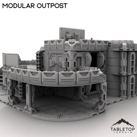 Tabletop Terrain Building Modular Outpost