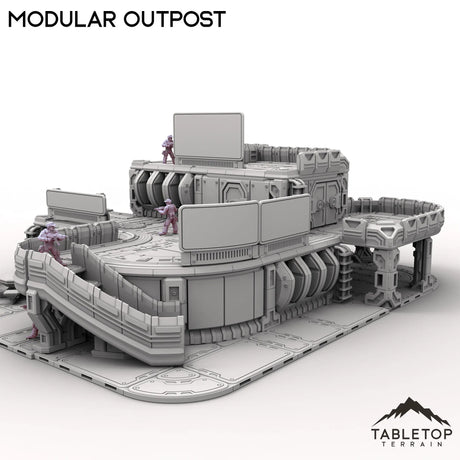 Tabletop Terrain Building Modular Outpost