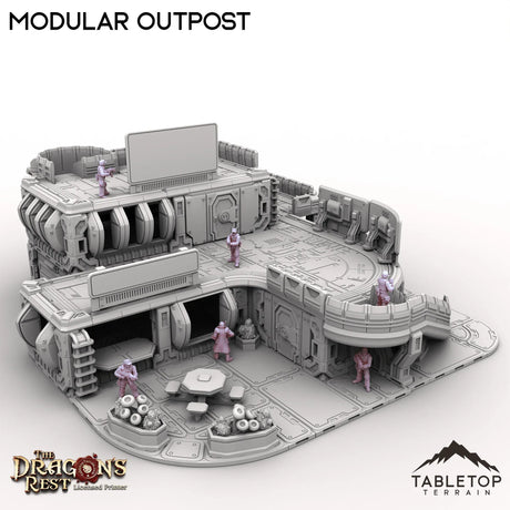 Tabletop Terrain Building Modular Outpost