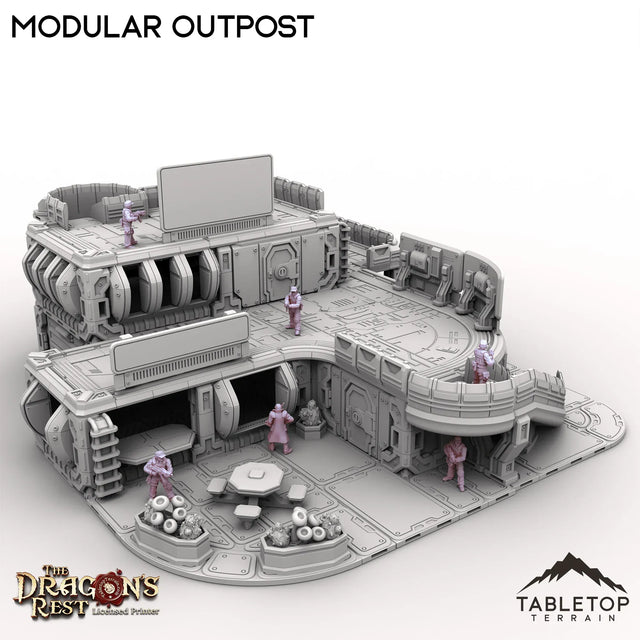 Tabletop Terrain Building Modular Outpost