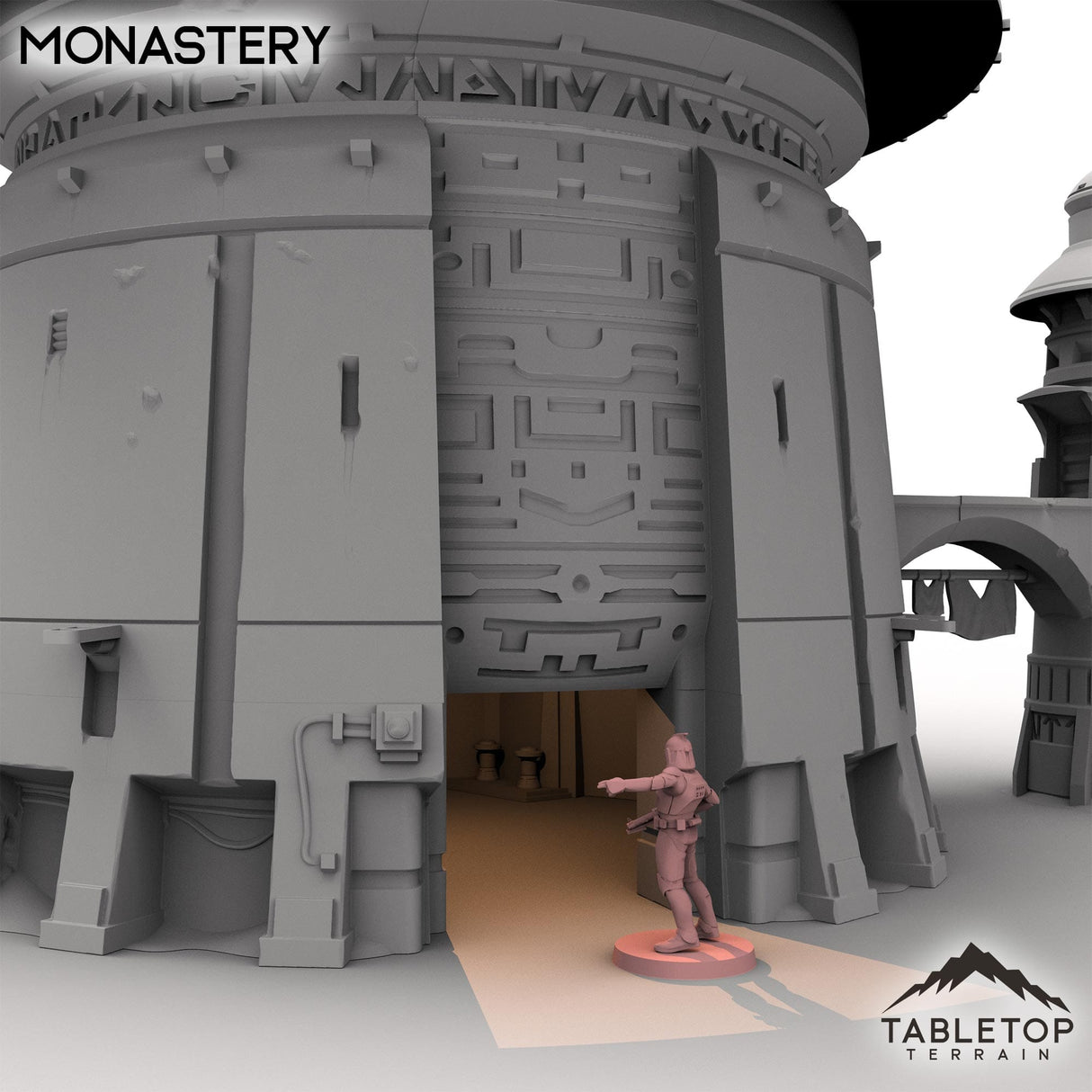 Tabletop Terrain Building Monastery