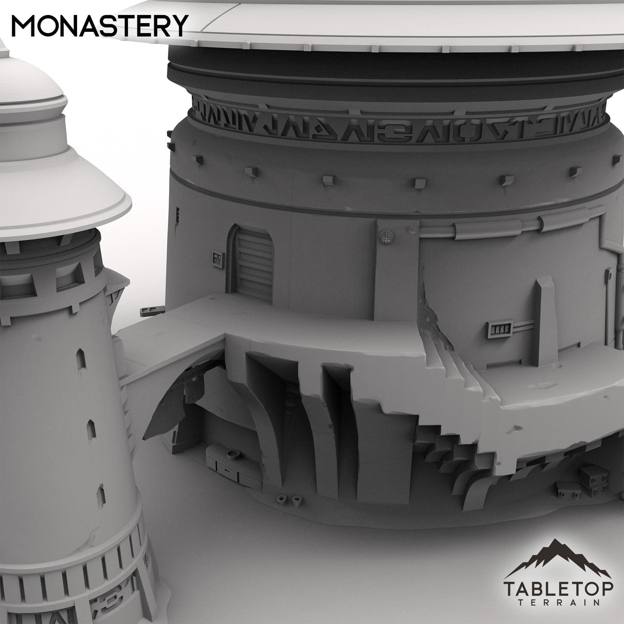 Tabletop Terrain Building Monastery