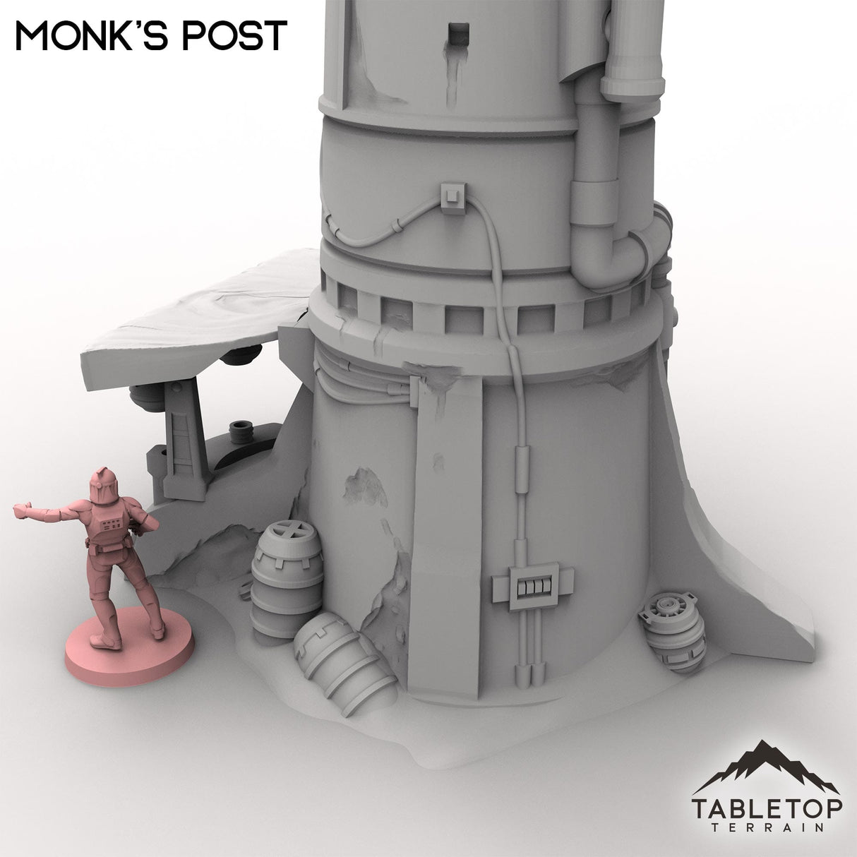 Tabletop Terrain Building Monk's Post