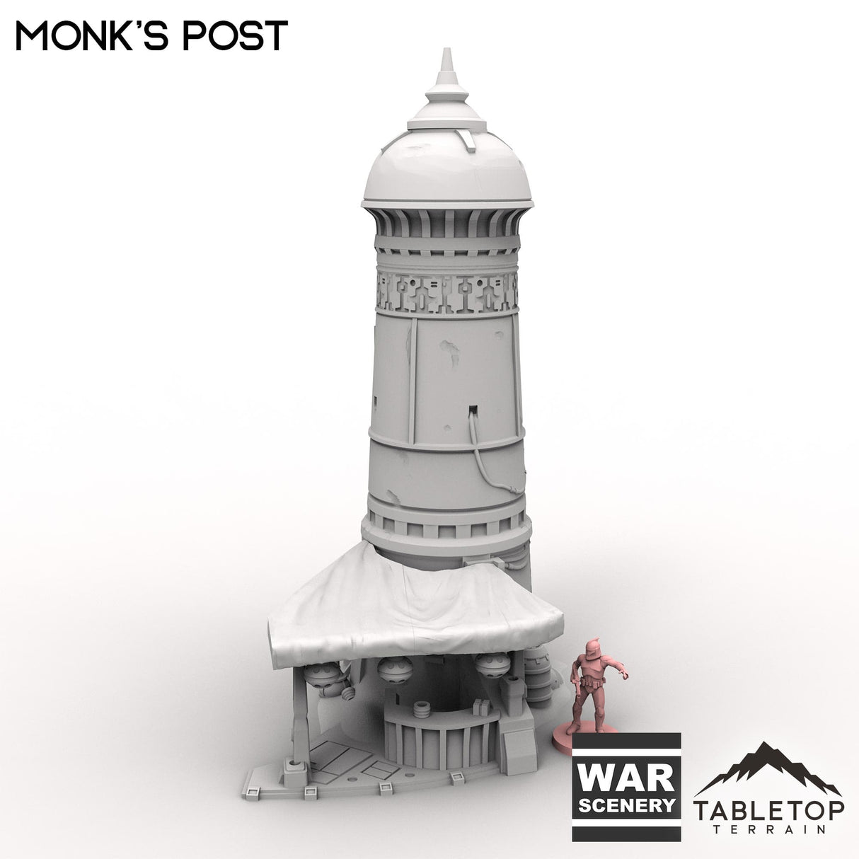 Tabletop Terrain Building Monk's Post