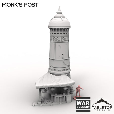 Tabletop Terrain Building Monk's Post