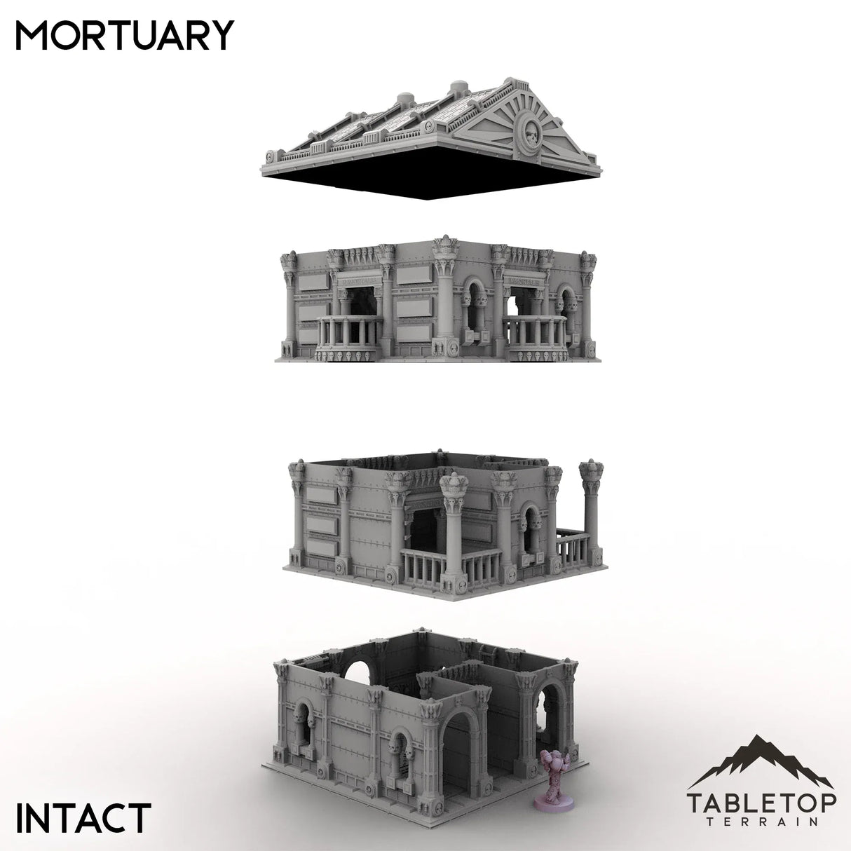 Tabletop Terrain Building Mortuary