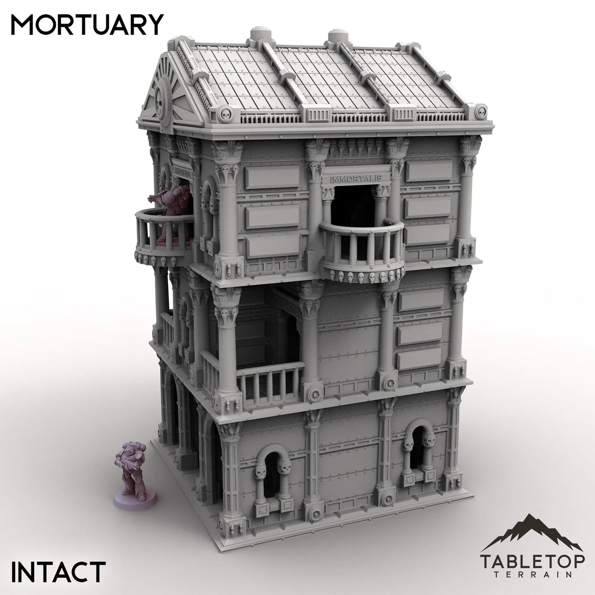 Tabletop Terrain Building Mortuary