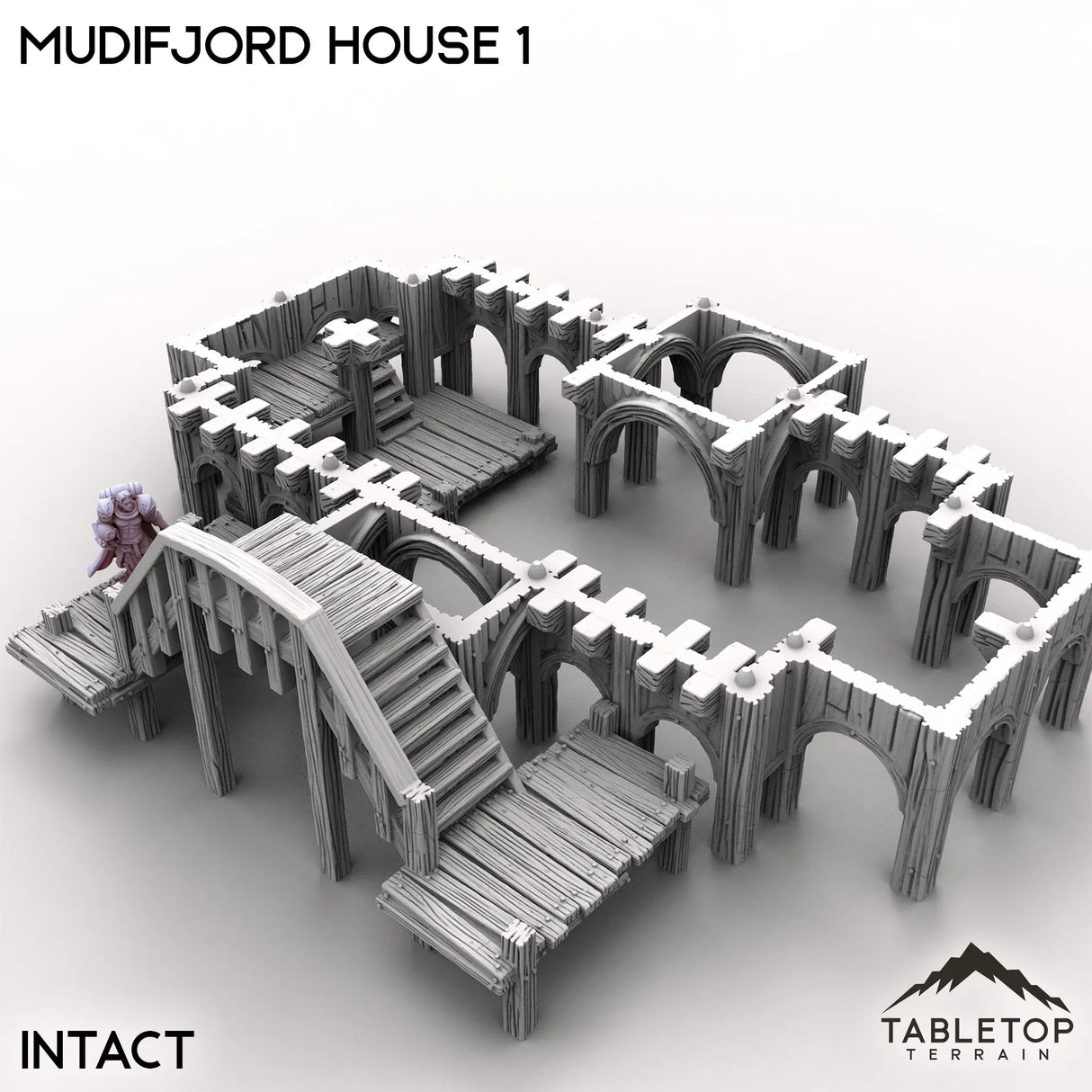 Tabletop Terrain Building Mudifjord House 1