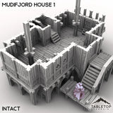 Tabletop Terrain Building Mudifjord House 1