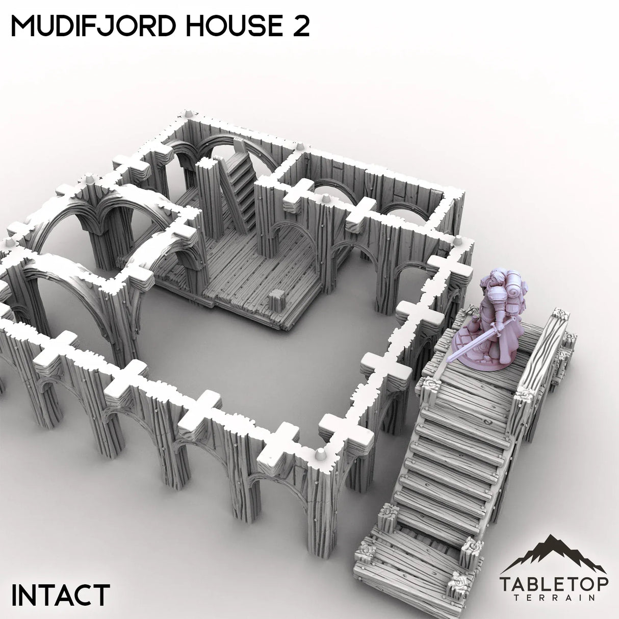 Tabletop Terrain Building Mudifjord House 2