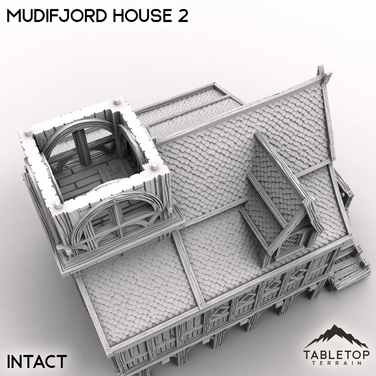 Tabletop Terrain Building Mudifjord House 2