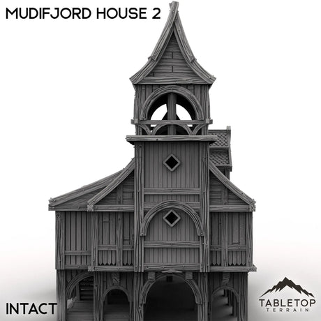 Tabletop Terrain Building Mudifjord House 2