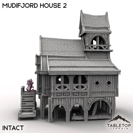 Tabletop Terrain Building Mudifjord House 2