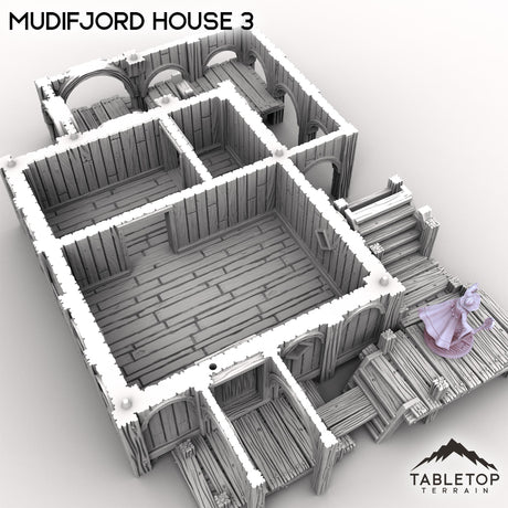 Tabletop Terrain Building Mudifjord House 3