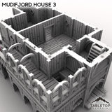 Tabletop Terrain Building Mudifjord House 3