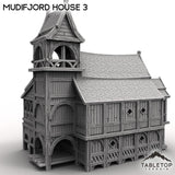 Tabletop Terrain Building Mudifjord House 3