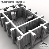 Tabletop Terrain Building Mudifjord House 4