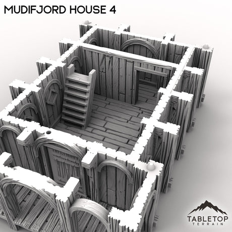 Tabletop Terrain Building Mudifjord House 4