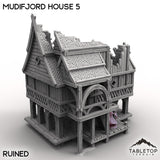 Tabletop Terrain Building Mudifjord House 5