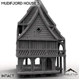 Tabletop Terrain Building Mudifjord House 5