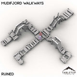 Tabletop Terrain Building Mudifjord Walkways