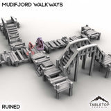 Tabletop Terrain Building Mudifjord Walkways